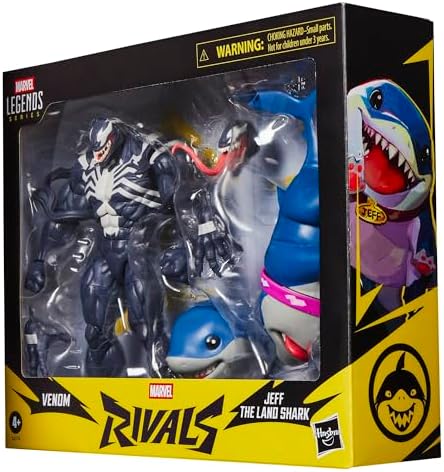 Marvel Legends Series Marvel Rivals Venom & Jeff the Land Shark, Video Game -Inspired Collectible 6-Inch Action Figures — view 14