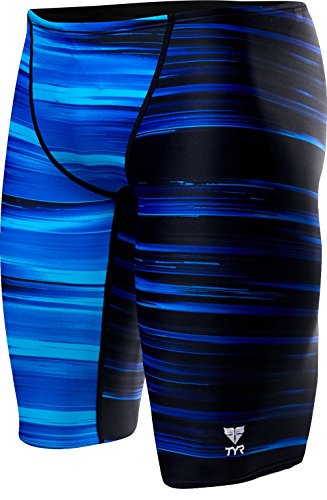 TYR Mens Lm Jammer Swimsuit, Blue, 26