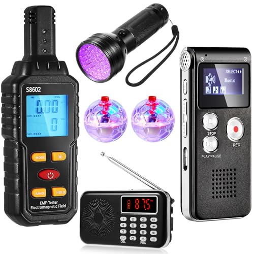 Kit de equipo para caza de fantasmas Dunzy 6 piezas miniatura 1