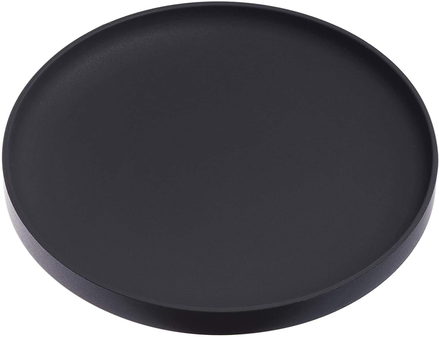 Yamazaki TOWER SILICONE COASTER ROUND BK