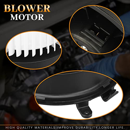 Image of BRTEC Front HVAC Blower Motor Fan - Fits Nissan Sentra 2007-2012, Rogue 2008-2013 - Replaces OEM Part Numbers 700253, 27225-JM01B, 27225ET00A