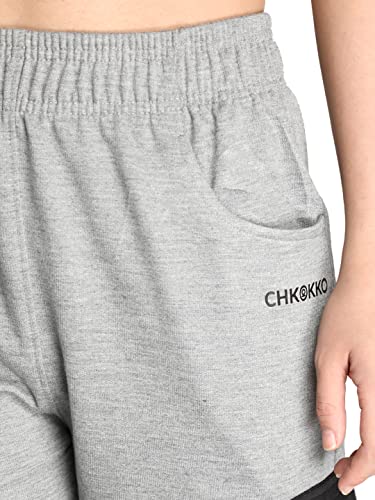 Image of CHKOKKO Women High Rise Gym Wear Sports Fitness Relaxed Track Pant