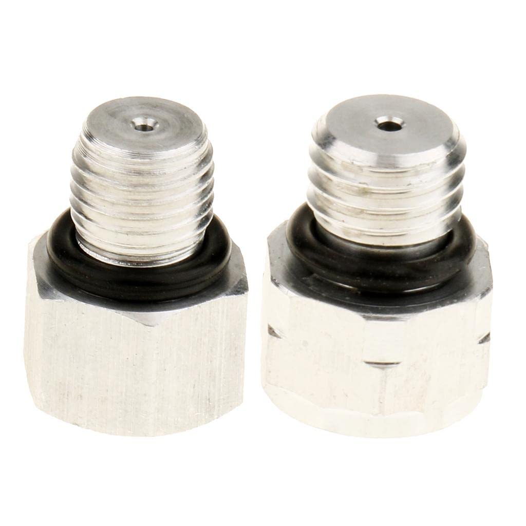 ATORSE™ 2 Pieces Car Air Conditioner Compressor Pressure Relief Valves 1mm 1.5mm-image-5