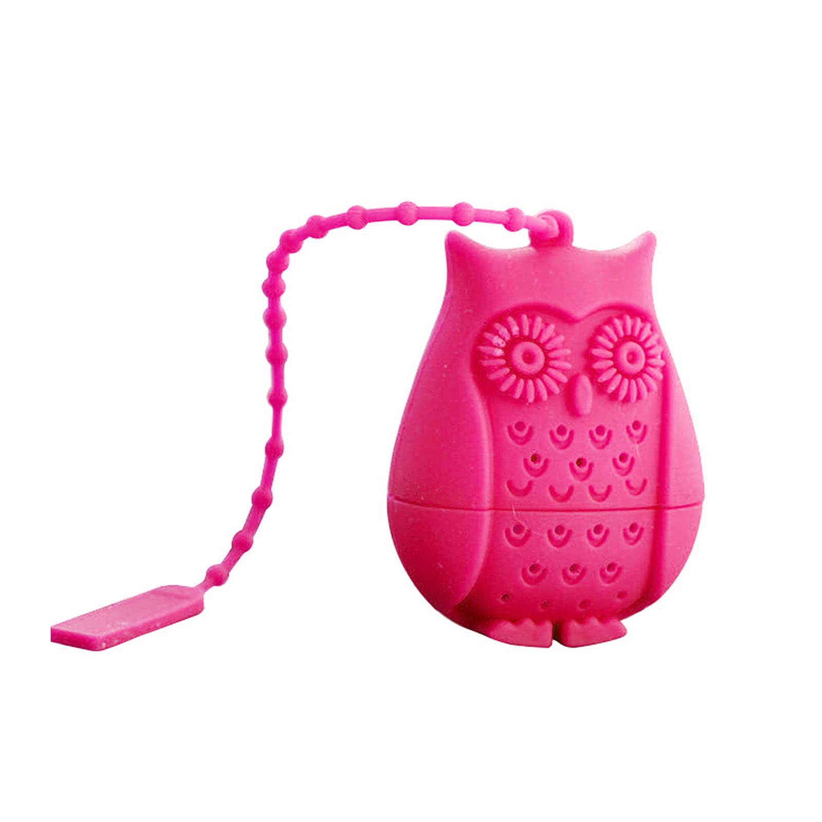 MHADBKH Owl Tea Infuser for Loose Silicone Bags Strainer Filter for Drinker Lover Infusers for Pots