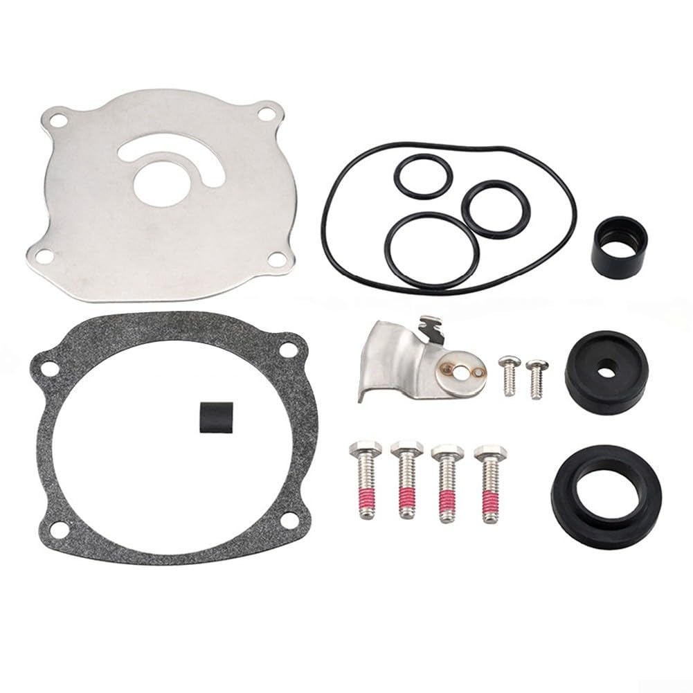 Kit de réparation de pompe à eau hors-bord Johnson For Evinrude pour V4 V6 V8 150 CV à 300 CV avec joint, boulons, turbine 5001594