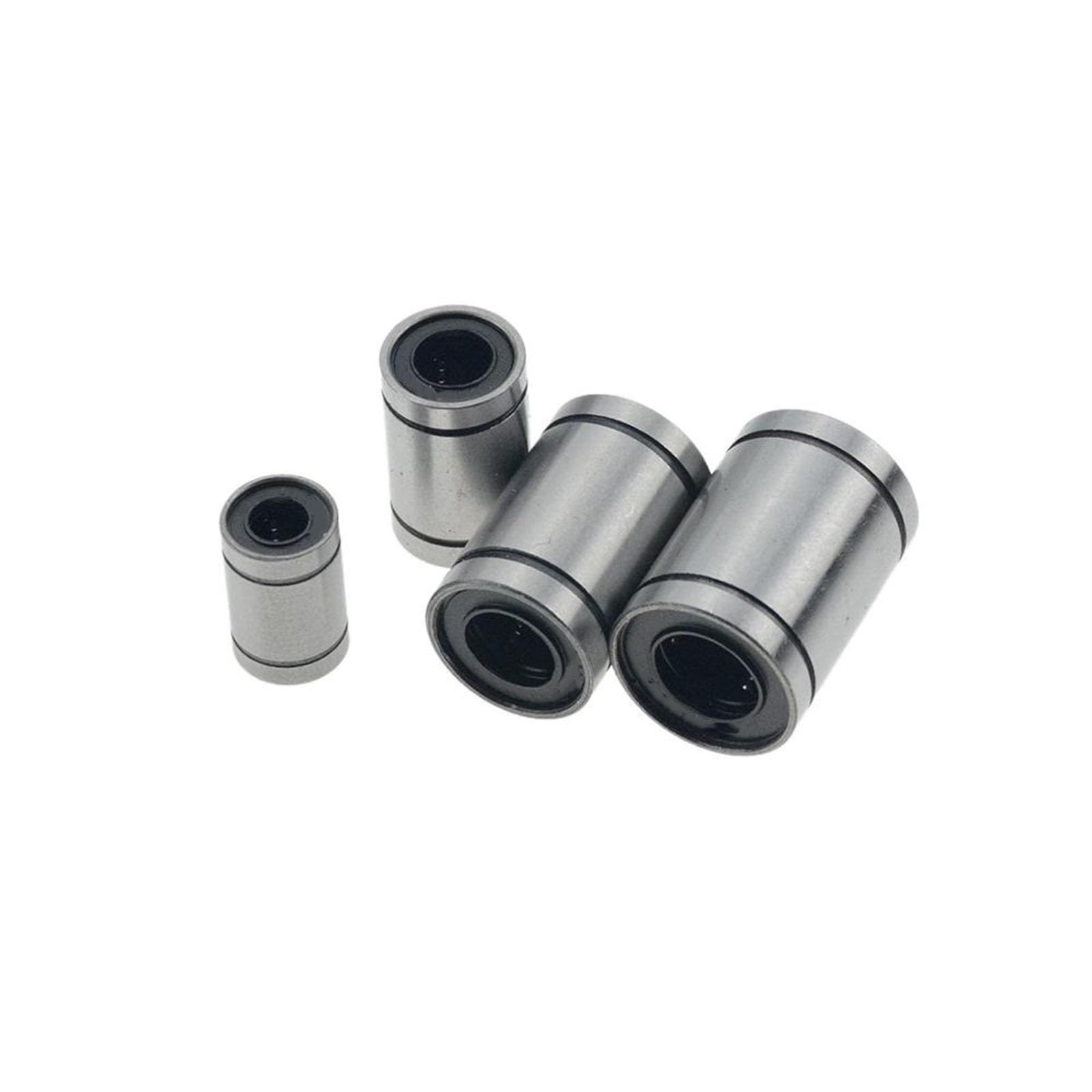 Roulement à palier lisse, Lot de 10 roulements de guidage à mouvement linéaire LM3UU LM4UU LM5UU LM6UU LM8UU LM10UU LM12UU LM16UU LM20UU LM6LUU LM8LUU LM10LUU LM12LUU(Lm12uu)