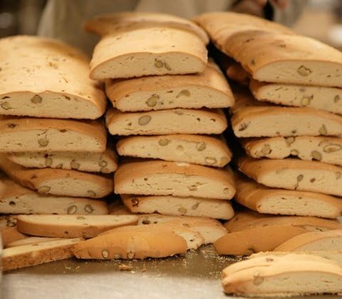 Lemon Almond Bits & Pieces - slightly imperfect biscotti