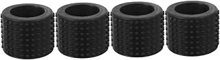 TOVINANNA 4 Fundas De Agarre De 25 Mm Para Mangos Resistentes Color Negro Para Artistas.