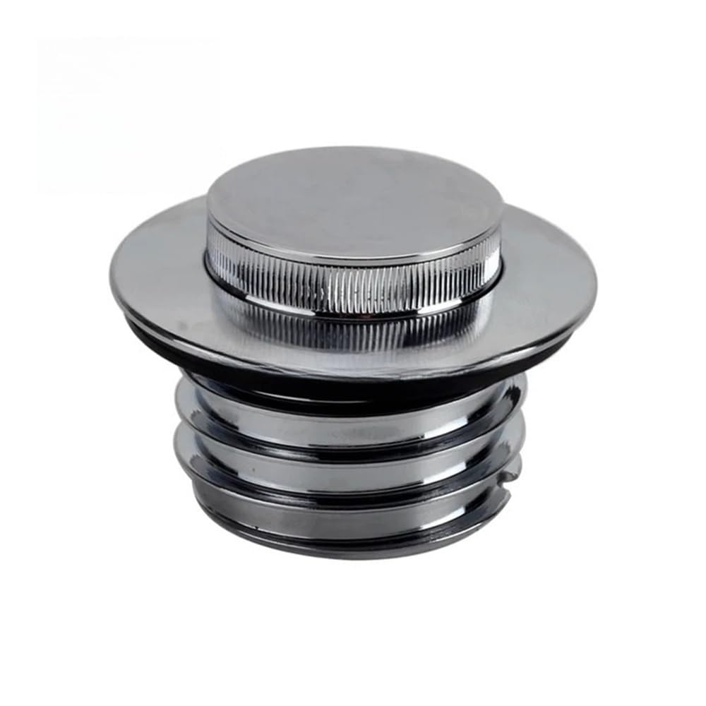 Tappo Serbatoio Carburante Coperchio Del Serbatoio Carburante A Scomparsa Con Sfiato A Filo, Avvitabile Per Touring Per Road Street Glide FLHXS FLHXST FLTRX S SE ST 2021-2023(Chrome-1)