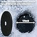 3 Pack Ice Fishing Hole Covers -12 Inch Ice Fishing Hole Insulator Covers Equipment 0.52 Inch EVA Extra Thickness Ice Fishing Safety Hole Cover Lids with Storage Bag for Winter Fishing Accessories