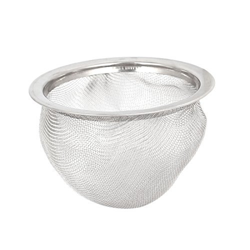 Stainless Steel Wire Mesh Filter Spice Tea Strainer Basket 65mm x 50mm