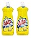 Ajax Dishwashing Liquid, Super Degreaser, Lemon, 28 Ounce, 2 Pack