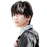 [クラッセ]イージーショート02 メンズ フルウィッグ ウィッグ 男装 ショート 短髪 自然 耐熱 男女兼用 ウィッグネット付き - ナチュラルブラック
