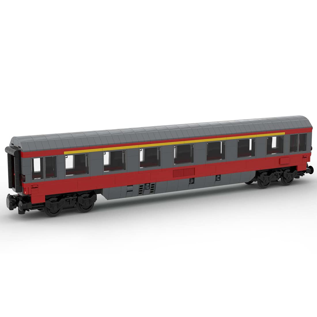 Tren de ingeniería bloques de construcción, 646 piezas, bloques de sujeción, juego de construcción de modelo, técnica de tren de mercancías, tren de mercancías, regalo para adultos