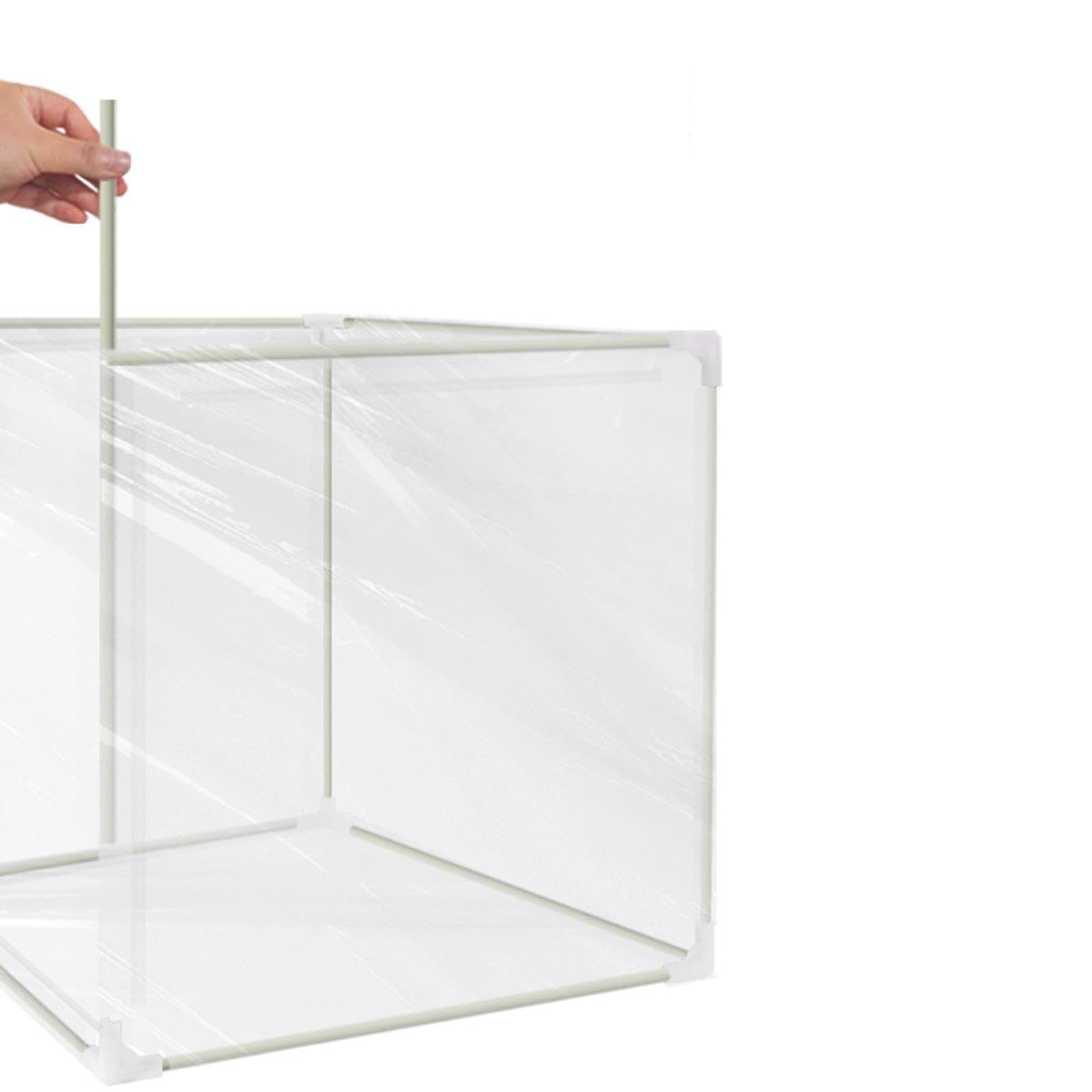 Hundetoilette mit Spritzschutzwänden Hundeklo Hundepads Halter Indoor Toilette für Hunde Herausnehmbar Leicht zu Reinigen Tragbar Und Platzsparend Aus, Transparent
