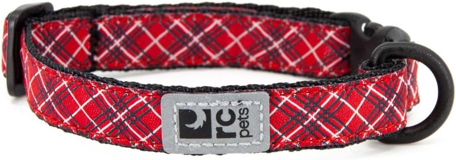 RC Pets Kitty Breakaway Cat Collar, Red Tartan