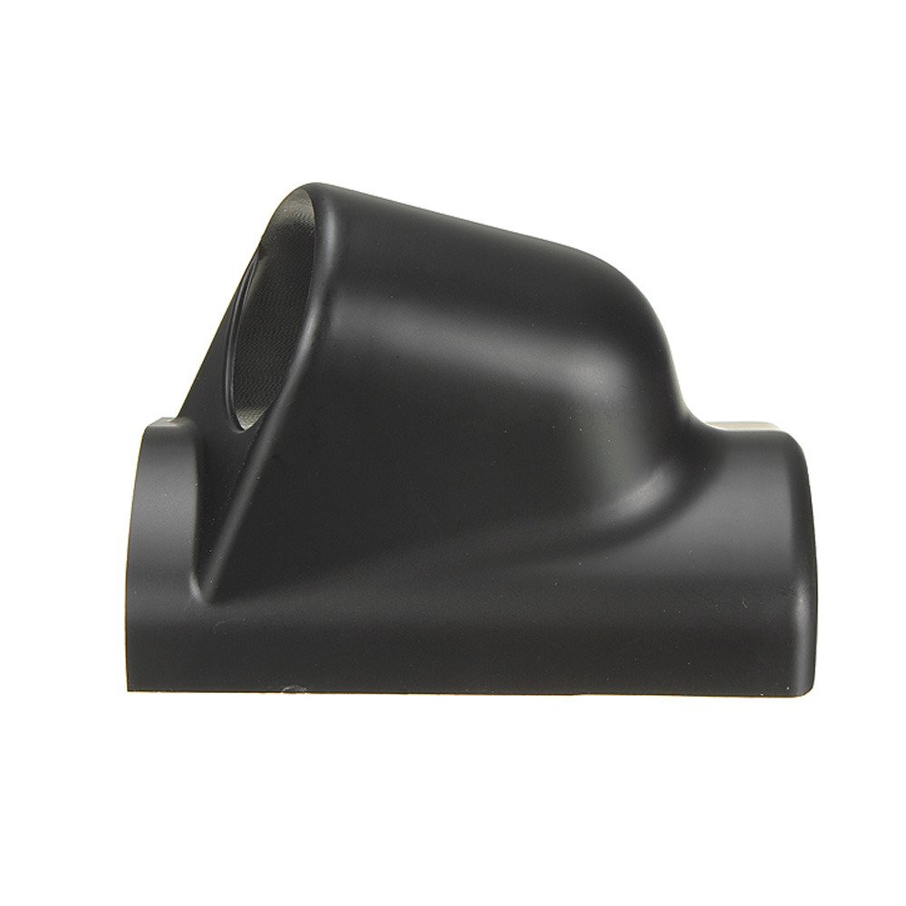 12V Auto 2" 52mm Universale Nero Singolo Foro Portacialde Calibro Porta Manometro Supporto Calibro Cruscotto Gauge Misuratore Lato
