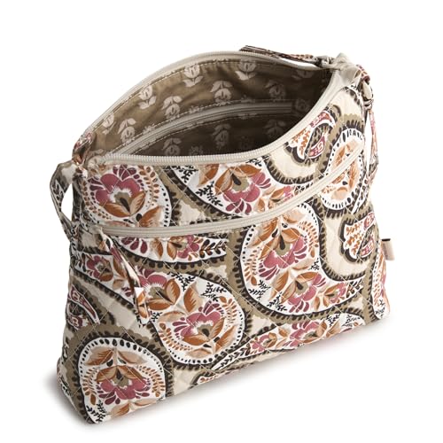 Image of Vera Bradley Women's Premium Cotton Original Zip Hipster Crossbody Bag
