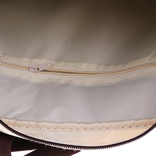 Gepnoo Bolsa de Fraldas para Trocar Fraldas de Bebê Bolsa de Mãe para Mamãe,