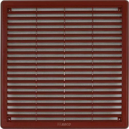 Air Vent Grille Cover 300 x 300mm 12 x 12inch Brown Ventilation Cover ASA Plastic