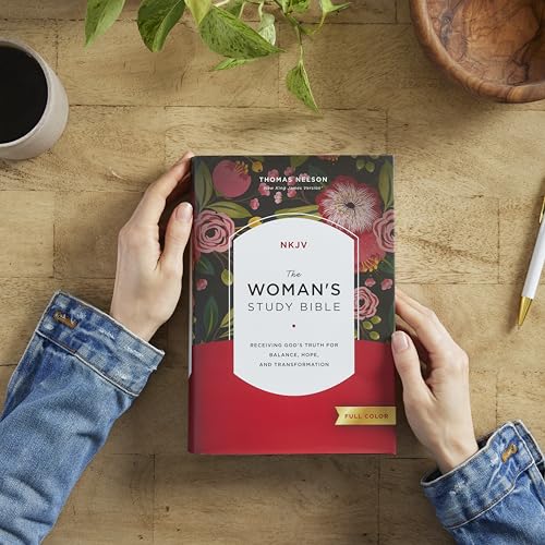 Image of NKJV, The Woman's Study Bible, Hardcover, Red Letter, Full-Color Edition: Receiving God's Truth for Balance, Hope, and Transformation