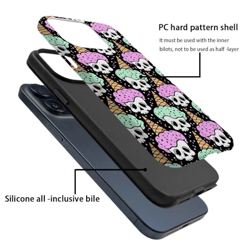Coque iPhone 13 Pro tendance motif tête de mort originale
