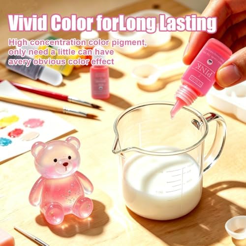 Resin Pigment, 16 Color Epoxy Resin Pigment Dye - 1