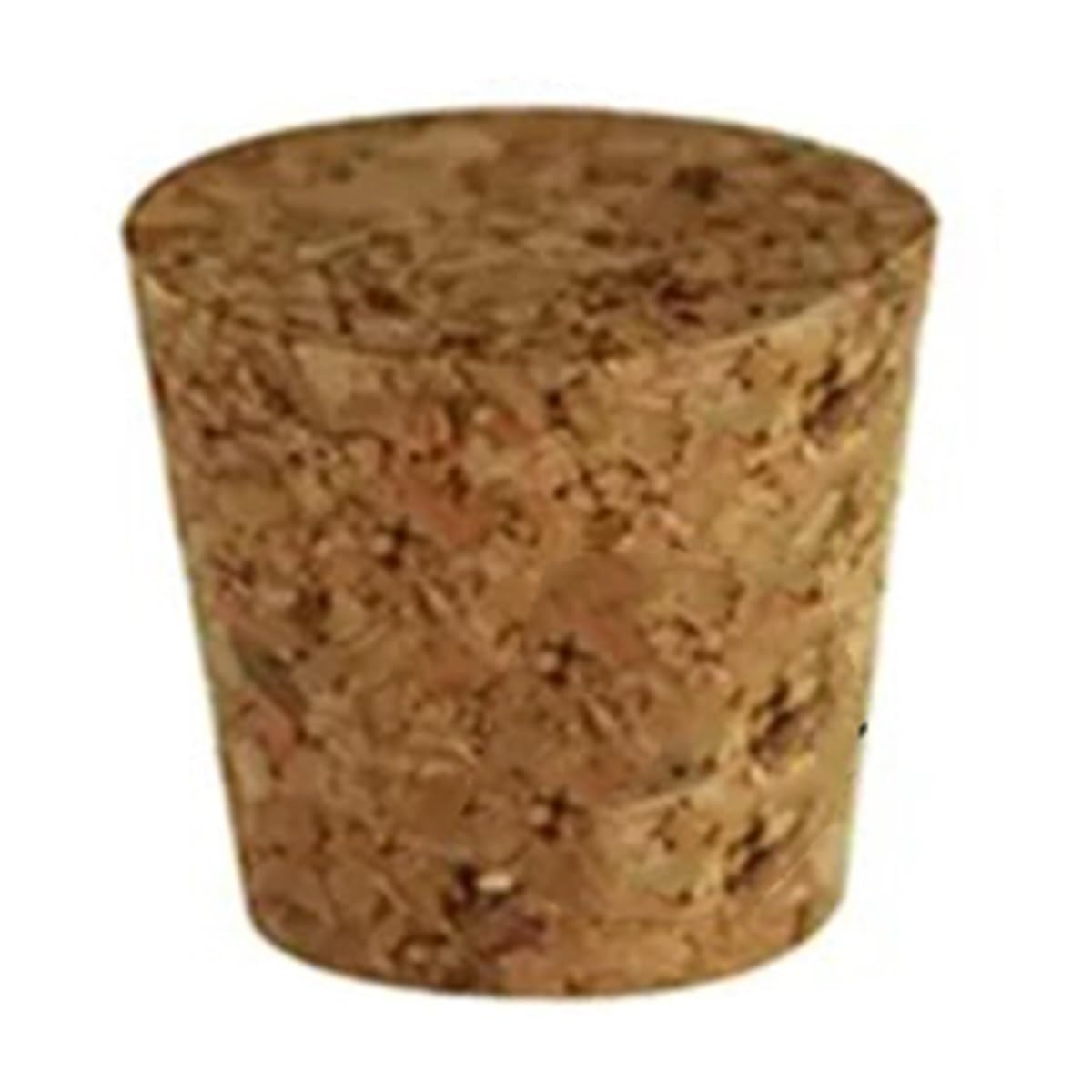 Cristalería de Laboratorio 100 tapones de madera for tubos de laboratorio, de 7,5 mm a 30 mm de diámetro, for botellas de pudín.(21x16x20mm)