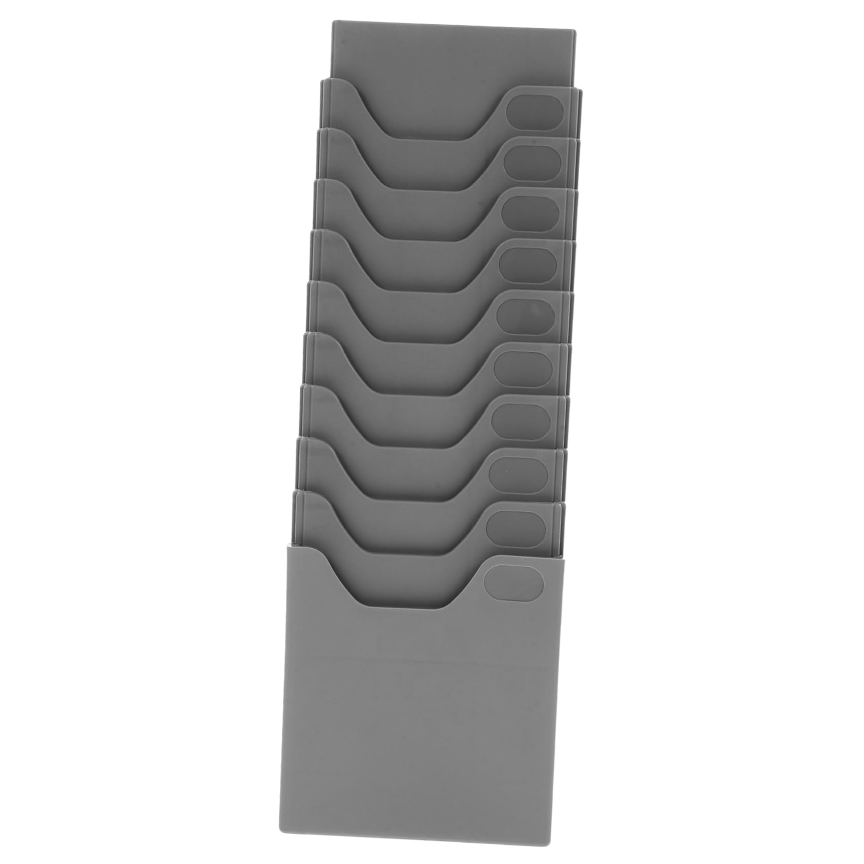 NUOBESTY 2piezas Soporte Para Tarjetas De Asistencia Retráctil Organizador De Tarjetas De Información De Estante De Almacenamiento De Resistente Para y Almacén