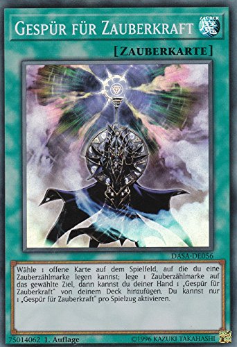 DASA-DE056 - Gespür für Zauberkraft - Super Rare - Yu-Gi-Oh - Deutsch - 1. Auflage