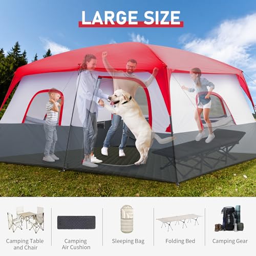 Carpa vasitelan para 14 personas, gran tamaño miniatura 6