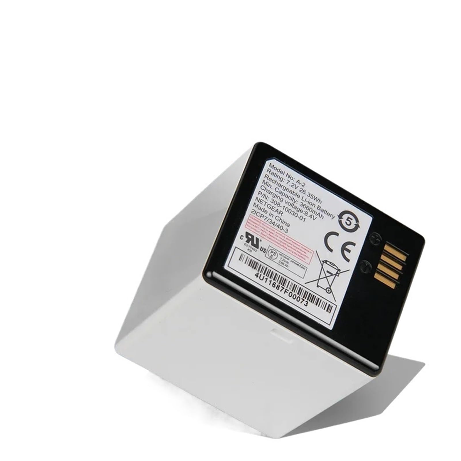 Batterie de remplacement, piles rechargeables 3660 mAh