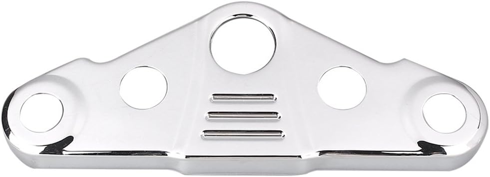 Lirun Motorcycle Lowering Triple Tree Front End Upper Top Clamp For HONDA VTX1300 2003-2009, Chrome