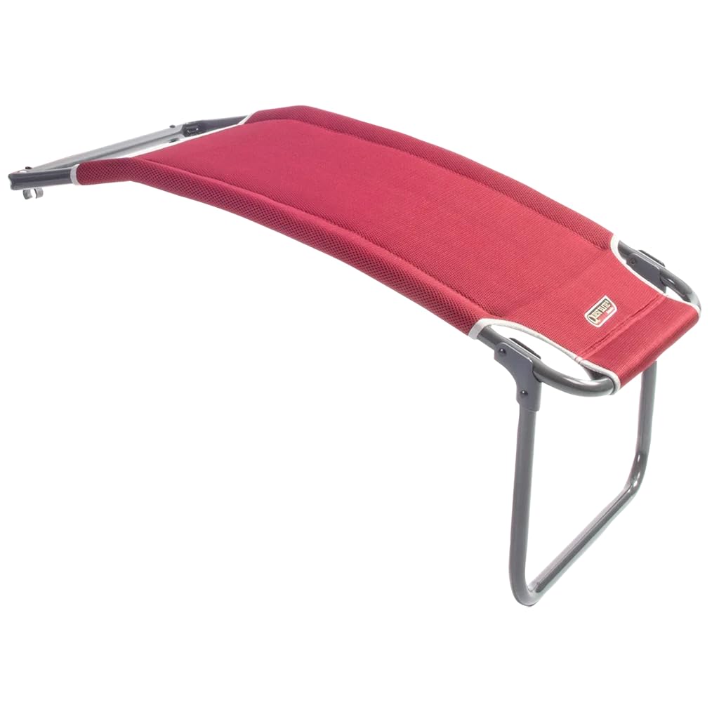 Quest Bordeaux Pro Range – Folding Camping Chairs, Loungers & Accessories, Red – Recline/Easy/Relax XL/Double Snug/Lounge Bed/Leg Rest Options (1, Bordeaux Pro Leg Rest Extension)