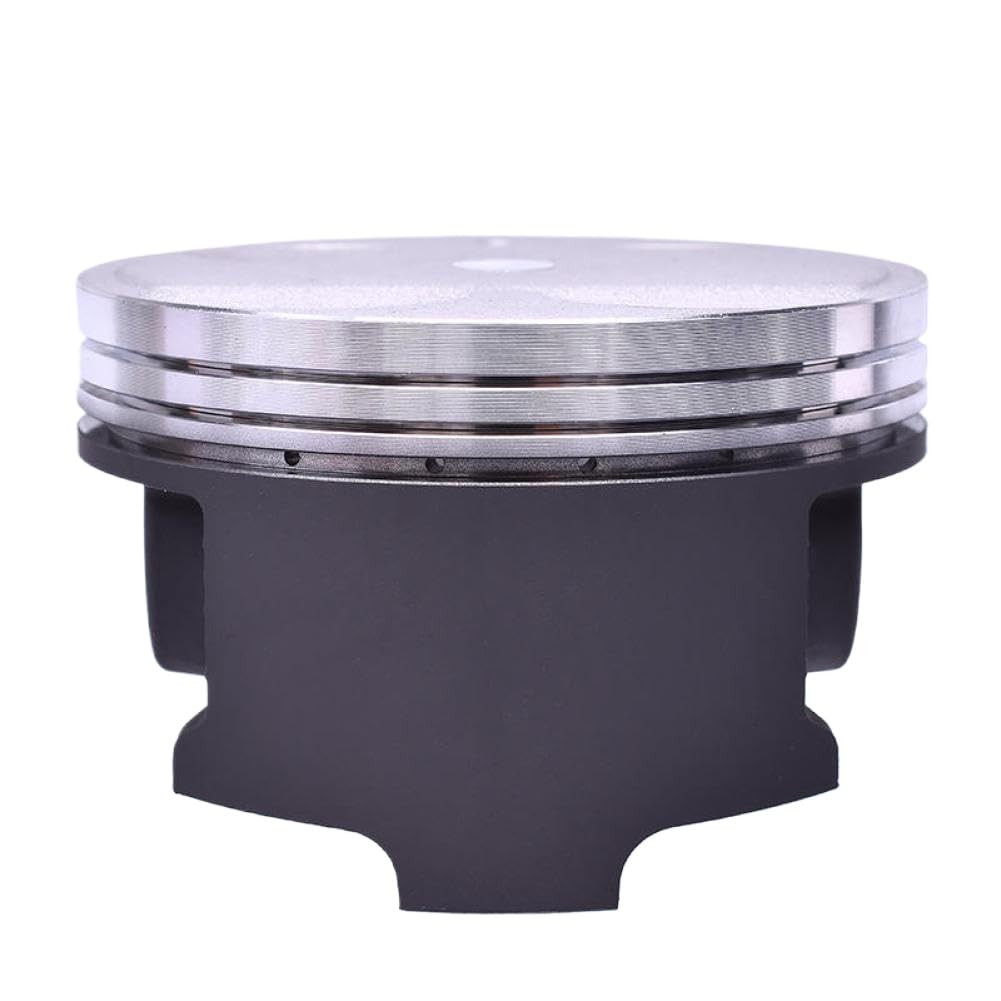 Set pistone e fasce elastiche motore moto STD 83mm perno 20mm compatibile con AN400 1999–2006 AN 400 R S