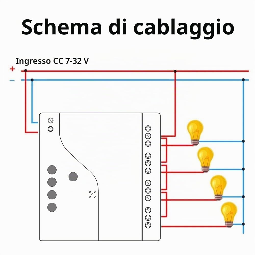 Switch Smart Relay 4G LTE, non è necessario WiFi, controllo telefonico, porta cancello cieco, funziona con Alexa