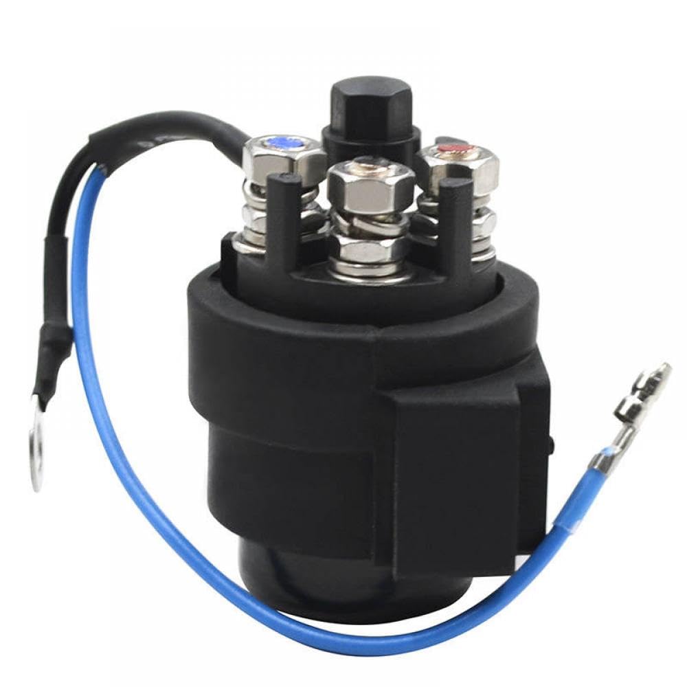 Relè Elettromagnetico Di Avviamento Per Verricello 12V Compatibile Con Tilt Motors F75TLR F80TJR F80TLR F80TXR F100TXR F100TLR Abbina 570188