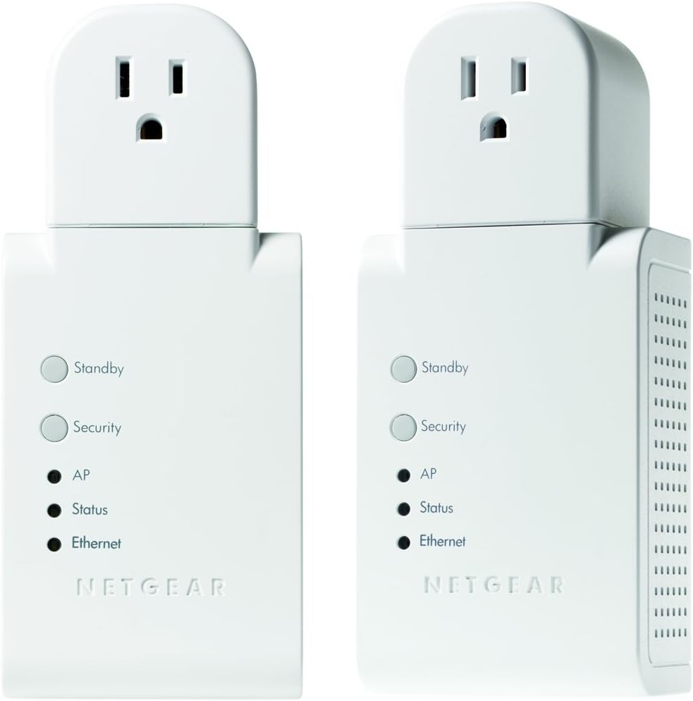 Netgear HDXB111 Powerline HD Plus Ethernet Adapter Kit