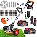 ZJS Rasentrimmer Mit Akku 21V Leichter Freischneider 2pcs 4.0Ah Akku 33~47in Rasentrimmer Teleskop-stiel Zum Trimmer Garten Motorsense Akku/Elektro Enthalten 3 Arten Von Schneidklingen&Räder… MI 4 günstig Kaufen-ZJS Rasentrimmer Mit Akku 21V Leichter Freischneider 2pcs 4.0Ah Akku 33~47in Rasentrimmer Teleskop-stiel Zum Trimmer Garten Motorsense Akku/Elektro Enthalten 3 Arten Von Schneidklingen&Räder…