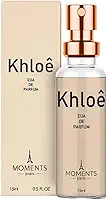 Perfume Feminino Khloê Parfum 15ml Moments Paris Excelente Fragrância Floral Oriental