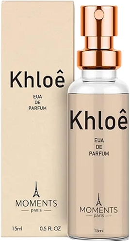 Perfume Feminino Khloê Parfum 15ml Moments Paris Excelente Fragrância Floral Oriental