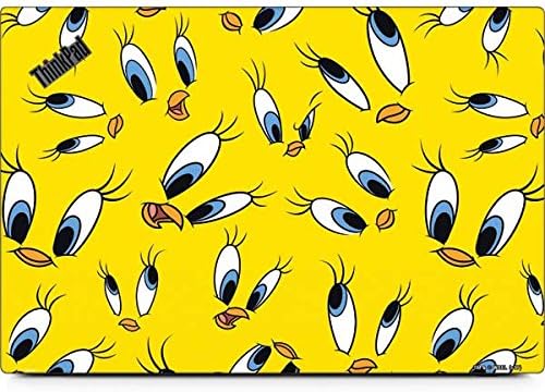 Skinit Decal Laptop Skin Compatible with Thinkpad X1 Carbon (6th Gen 2018) - Officially Licensed Warner Bros Tweety Bird Super Sized Pattern Design