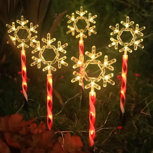 Lampes à Piquets LED Étanches au fini soigné pour illuminer vos réceptions d'hiver - 3