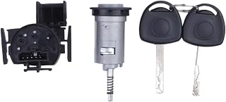 車の点火スイッチロックシリンダー付き 2 キー付き Compatible With Opel For COMBO C 2001 2002 2003 2004 2005 2006 2007-2011 0913694