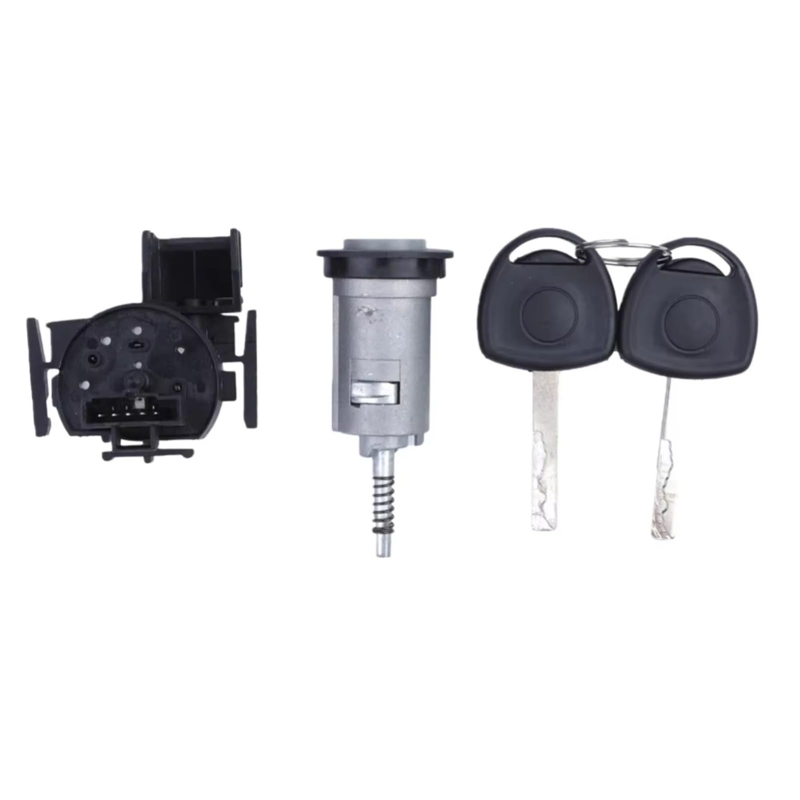 Juego de cilindro de encendido Cilindro Cerradura Encendido Compatible Con Opel Para COMBO C 2001-2011 93172805 Interruptor Encendido Automóvil Con Cilindro Cerradura Con 2 Llaves