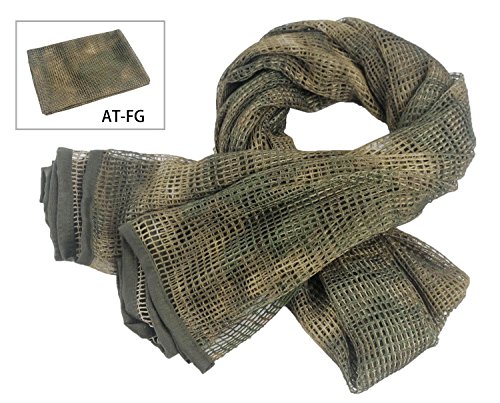 HYOUT Tactical Military Neck Scarves Woodland Camo Scarf Sniper Veil Desert Shemagh for Wargame Outd - //coolthings.us