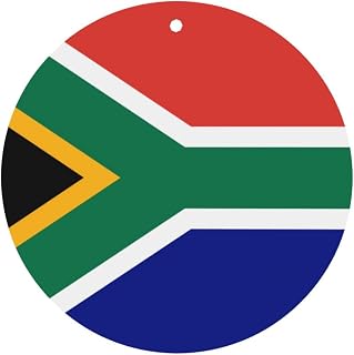 South African flag Printed car fragrance tablets (four pieces) Lavender scent, suitable for car, room, bathroom,fresh air