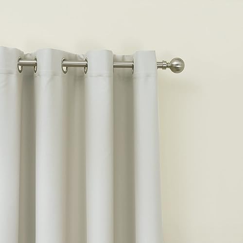 Miniatura 4 de Cortina beige de 72 pulgadas de largo, cortinas de ventana de cocina de 72 pulgadas de ancho, cortinas de aislamiento térmico para dormitorio,