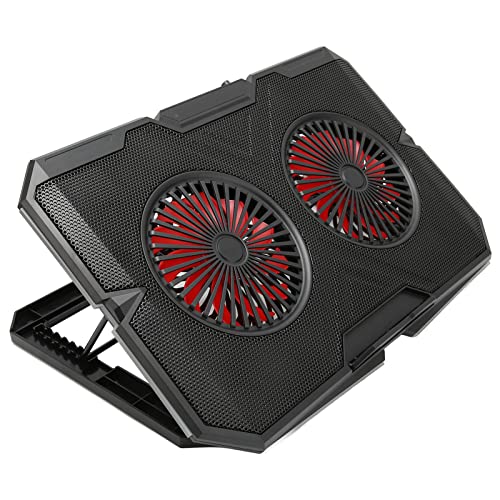 Base para laptop con ventiladores silenciosos y RGB ajustable miniatura 3