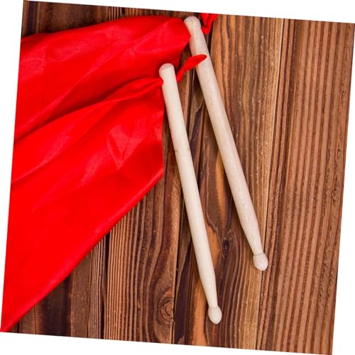 Baquetas de Madera para Tambor Rojo 25 cm miniatura 7